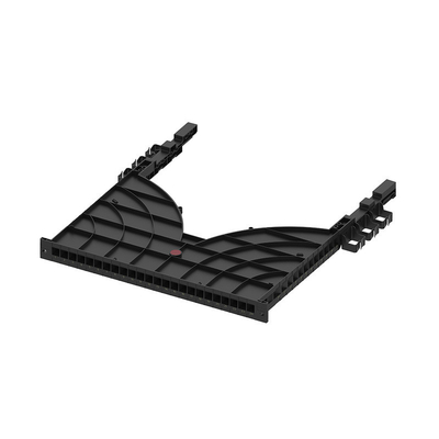 FONGKO Channel Type 19 Inch 24 Ports Data Center Cable Management Rack Cable Manager