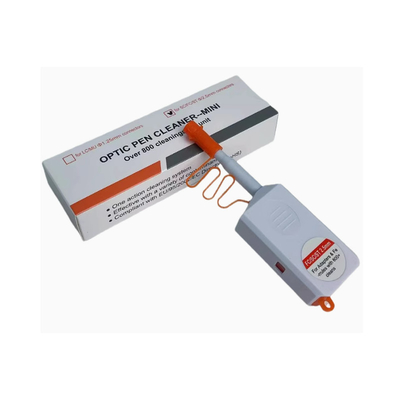 FONGKO FC/SC/ST 2.5mm LC/MU 1.25mm Fiber Optic Cleaning Pen Mini Short Optical Module Flange Cleaner