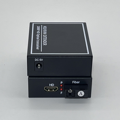 FONGKO Optical Extender HD to MI Fiber Optic Converter HD/KVM EXTENDER 1080P HD Optical Transceiver