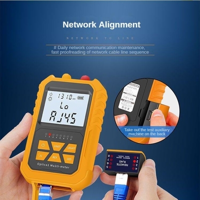 FONGKO OPM VFL All-in-one Power Meter Fiber Optic RJ45 Cable Tester Multifunction Optical Power Meter