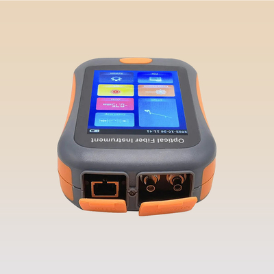 FONGKO Mini OTDR Active Fiber 1550nm Fiber Optic Reflectometer and VFL OLS OPM EventMap 20dB 60/80Km OTDR