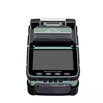 AI-6A + Fusion Splicer Electrode FTTH Fiber Optic Welding Splicing Machine Fiber Optic Splicing Machine