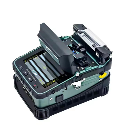 AI-6A + Fusion Splicer Electrode FTTH Fiber Optic Welding Splicing Machine Fiber Optic Splicing Machine