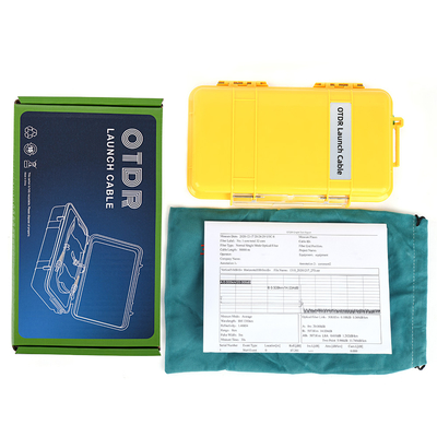 FONGKO SC/APC-SC/APC Fiber Optic Cable Extension Line SM 150M 300M 500M 1KM 2KM OTDR test Extension Cord OTDR Launch Cable Box