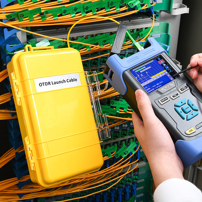 FONGKO SC/APC-SC/APC Fiber Optic Cable Extension Line SM 150M 300M 500M 1KM 2KM OTDR test Extension Cord OTDR Launch Cable Box