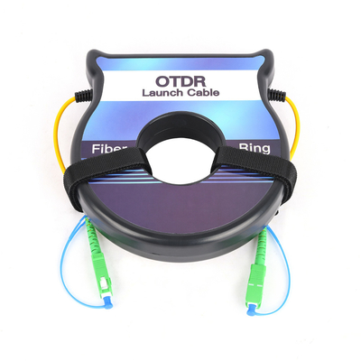 FONGKO OTDR Launch Cable 150M 300M 500M 1000M 1KM Optical Fiber Extension SM MM Fiber Optic Cable Reel OTDR Launch Cable Ring