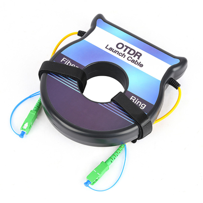 FONGKO OTDR Launch Cable 150M 300M 500M 1000M 1KM Optical Fiber Extension SM MM Fiber Optic Cable Reel OTDR Launch Cable Ring