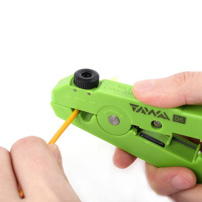 FONGKO Multi-function Wire Stripping Tools Optical Fiber Cable Automatic Wire Pliers Slitter