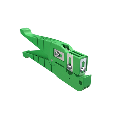 FONGKO 45-164 Coaxial Cable Stripper for Stripping Wire Green Cable Diameter 6.4mm to 14.3mm