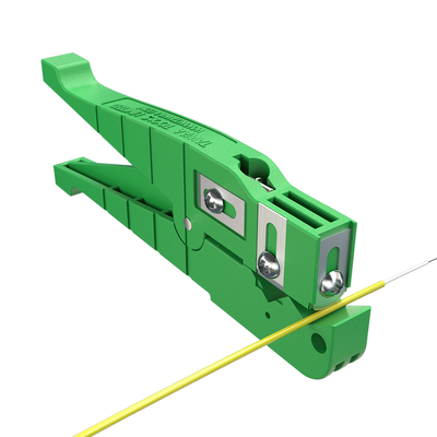 FONGKO 45-164 Coaxial Stripper Green Cable Diameter 6.4mm to 14.3mm Loose Tube Cable Stripper Coaxial Cable Stripper
