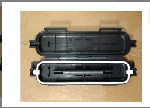 FTTH Outdoor Black and White IP65 Fusion Splice Box Cable Fiber Optic Fusion Protection Box