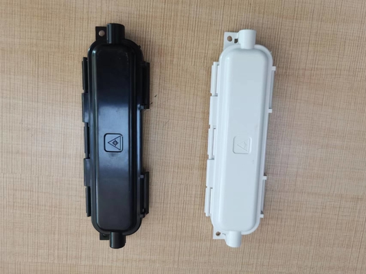 FTTH Outdoor Black and White IP65 Fusion Splice Box Cable Fiber Optic Fusion Protection Box