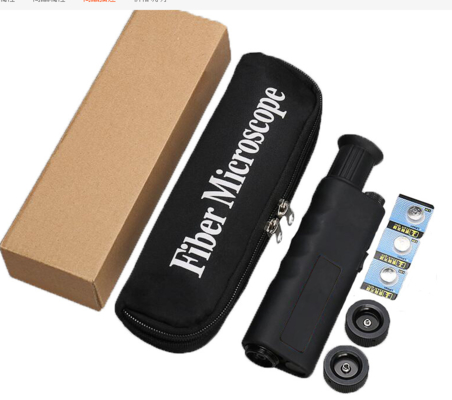 Hot Selling China Supplier 200X 400X Handheld Fiber Optic Inspection Microscope
