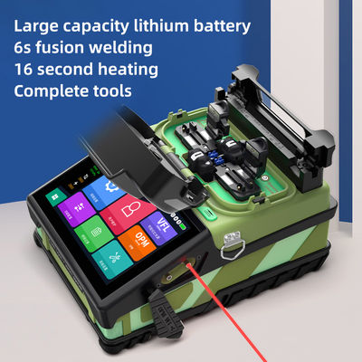 Optical Fiber Fusion Splicer Six Motors Core to Core Fusion Splicer