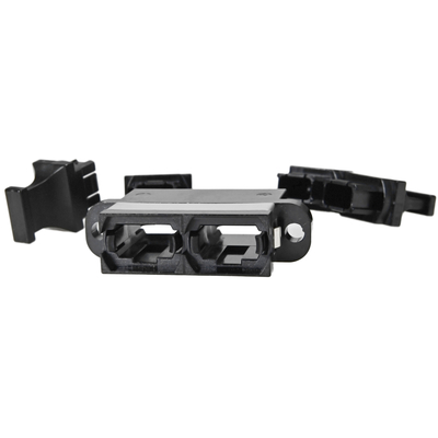 FONGKO Black Flangeless Duplex Adapter DX Flange Fiber Optical MPO Adapters