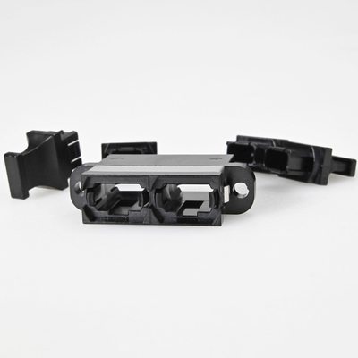 FONGKO Black Flangeless Duplex Adapter DX Flange Fiber Optical MPO Adapters