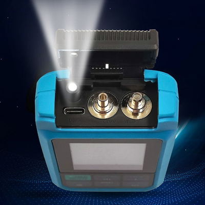 Mini Fiber Optic Power Meter 4 Function Optical Power Meter with RJ45 Laser WIFI Network Rechargeable OPM