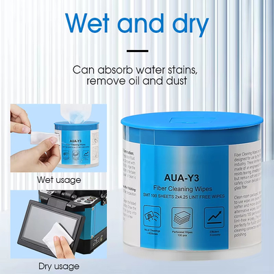 Fongko AUA-Y3 Cleaning Paper for SC/FC/ST/LC FTTH Fiber Cleaning Paper