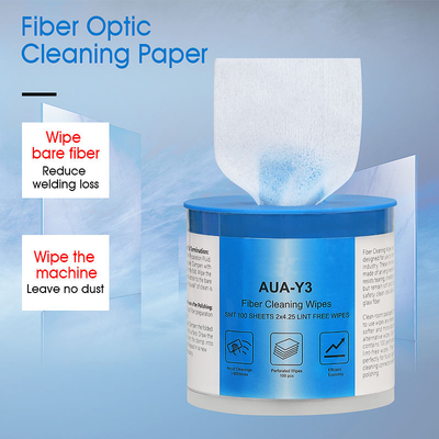 Fongko AUA-Y3 Cleaning Paper for SC/FC/ST/LC FTTH Fiber Cleaning Paper