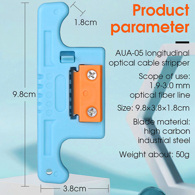 FONGKO FTTH Mid Span Access Tool AUA-05 Longitudinal Fiber Optic Cable Stripper