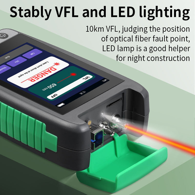 FONGKO Mini OTDR Tester 1310nm 1550nm 1610nm 1625nm 1650nm Handheld Optical Time Domain Reflectometer Fiber Optic Equipment
