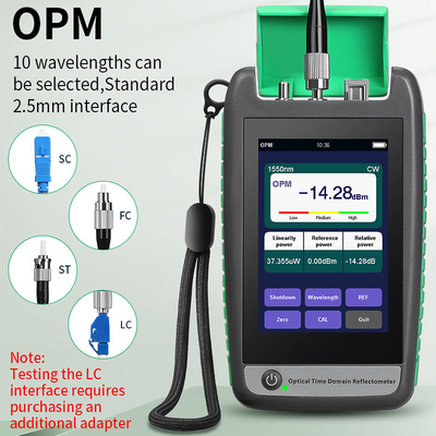 FONGKO Mini OTDR Tester 1310nm 1550nm 1610nm 1625nm 1650nm Handheld Optical Time Domain Reflectometer Fiber Optic Equipment