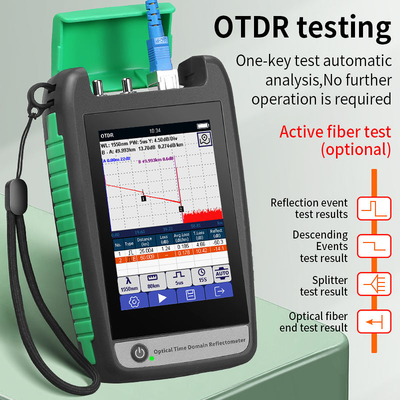 FONGKO Mini OTDR Tester 1310nm 1550nm 1610nm 1625nm 1650nm Handheld Optical Time Domain Reflectometer Fiber Optic Equipment