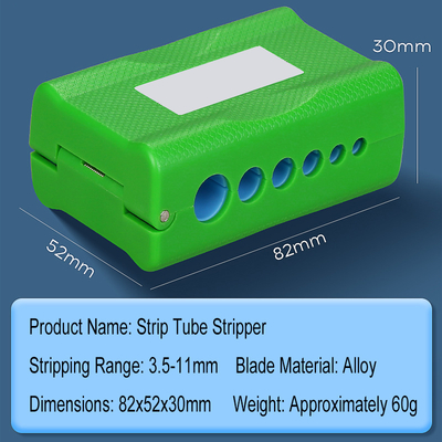 A-3511 Fiber Optic Cable Stripper 3.5-11mm FTTH Drop Cable Optic Stripper Longitudinal Cable Cutter Cable Stripper