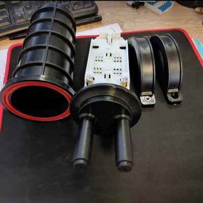 FONGKO 1 In 1 Out IP68 6 12 Cores Dome Fiber Optic Splice Closure Manhole Optical Splicing Joint Box