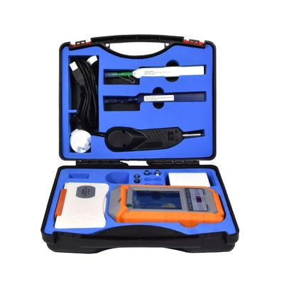 FONGKO FVM-100 Fiber Optic Inspection Tool 400 Times End Face Inspection with 3.5 Inch Screen Fiber Microscope Display