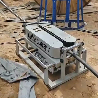 FONGKO 2.5T 1-21cm Long-distance Power Cable Laying Machine Winch for Pulling Fiber Cable Fiber Optic Cable Pulling Machine