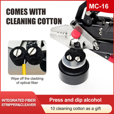 FONGKO Multifunctional Optical Fiber Stripping Pliers Fiber Optic Cable Cutter