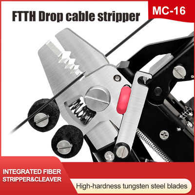 FONGKO Multifunctional Optical Fiber Stripping Pliers Fiber Optic Cable Cutter