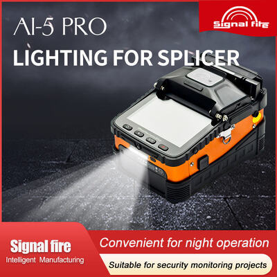 New FTTH AI-5Pro Electromechanical Core to Core Alignment Fiber Fusion Splicer Welding Machine