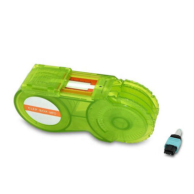 Fiber Optic Connector Reel Cleaner CLE-BOX-MPO for MPO/MTP 500+ Cleans Anti-static Fiber Optic Cleaner