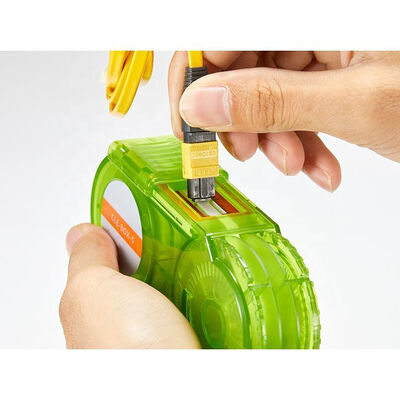 Fiber Optic Connector Reel Cleaner CLE-BOX-MPO for MPO/MTP 500+ Cleans Anti-static Fiber Optic Cleaner