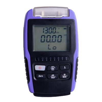 OPM+VFL+RJ45 Cable Tester Mini Fiber Multi-Power Meter 850-1625nm -70~+6dB 30mW VFL Optical Power Meter