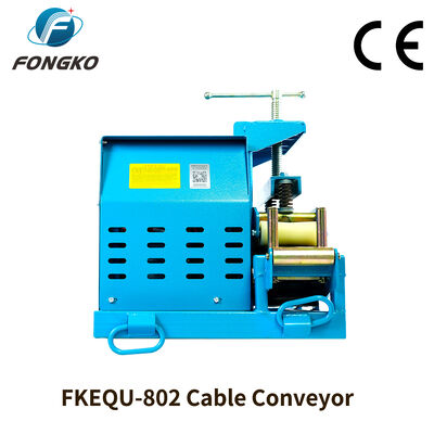 FONGKO FKEQU-802 Cable Conveyor 4~20m/min AC380V AC220V 1~10cm Wire Pulling Machine