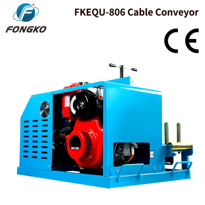FONGKO FKEQU-806 Electric and Manual Start Diesel Generator 4~20m/min 1-18cm Cable Conveyor