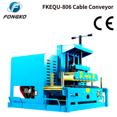 FONGKO FKEQU-806 Electric and Manual Start Diesel Generator 4~20m/min 1-18cm Cable Conveyor