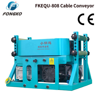 FONGKO FKEQU-808 Portable Heavy Duty Cable Conveyor Tunnel Cable Laying Machine for Construction Cable Installation