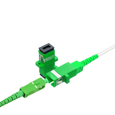 FONGKO 3m SC/APC Fiber Optic Internet Cable Armored Fiber Patch Cable OS2 Single Mode Fiber Optical Patch Cord