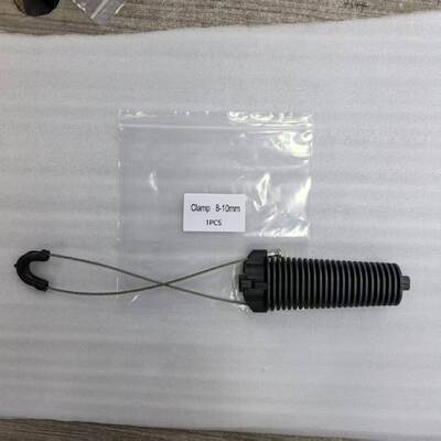 FONGKO FTTH Plastic Anchor Tension Clamp for Round Drop Cable 5-6mm 8-10mm 10-14mm Aerial Fiber Optic Cable Dead End Clamp