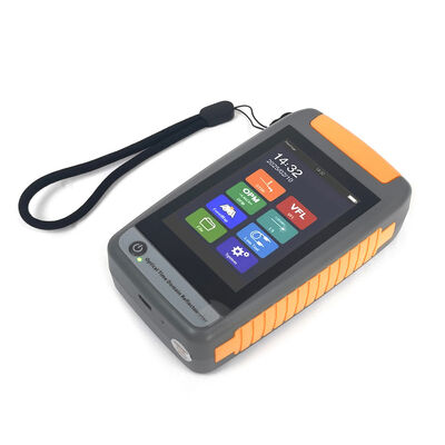 FONGKO 1310/1550nm 22/20dB Mini OTDR Optical Time Domain Reflectometer Integrated VFL OPM LS Handheld Fiber Optic Cable Tester