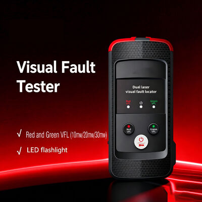 FONGKO 10mW Red Laser Optical Fiber Visual Fault Locator Tool for FTTX/FTTO/FTTH