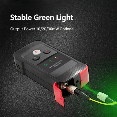FONGKO 10mW Red Laser Optical Fiber Visual Fault Locator Tool for FTTX/FTTO/FTTH