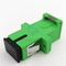 Manufacturer Optical fiber hybrid adapter Auto Shutter SC APC simplex flange fiber optical adapters