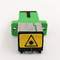 Hot sales Plastic Metal APC/SC Auto Shutter Adaptor Black Dust Cover SC/APC Fiber Optic Adapters