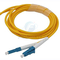 FTTH Singlemode 1x2 50/50 LC UPC ABS fiber optical splitter fbt coupler 1310nm or 1490nm or  1550nm