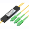 OEM ODM FTTH high quality 1:2 SC/APC fiber optical splitter 1*2 micro FBT ratio coupler 1310nm or 1490nm or 1550nm